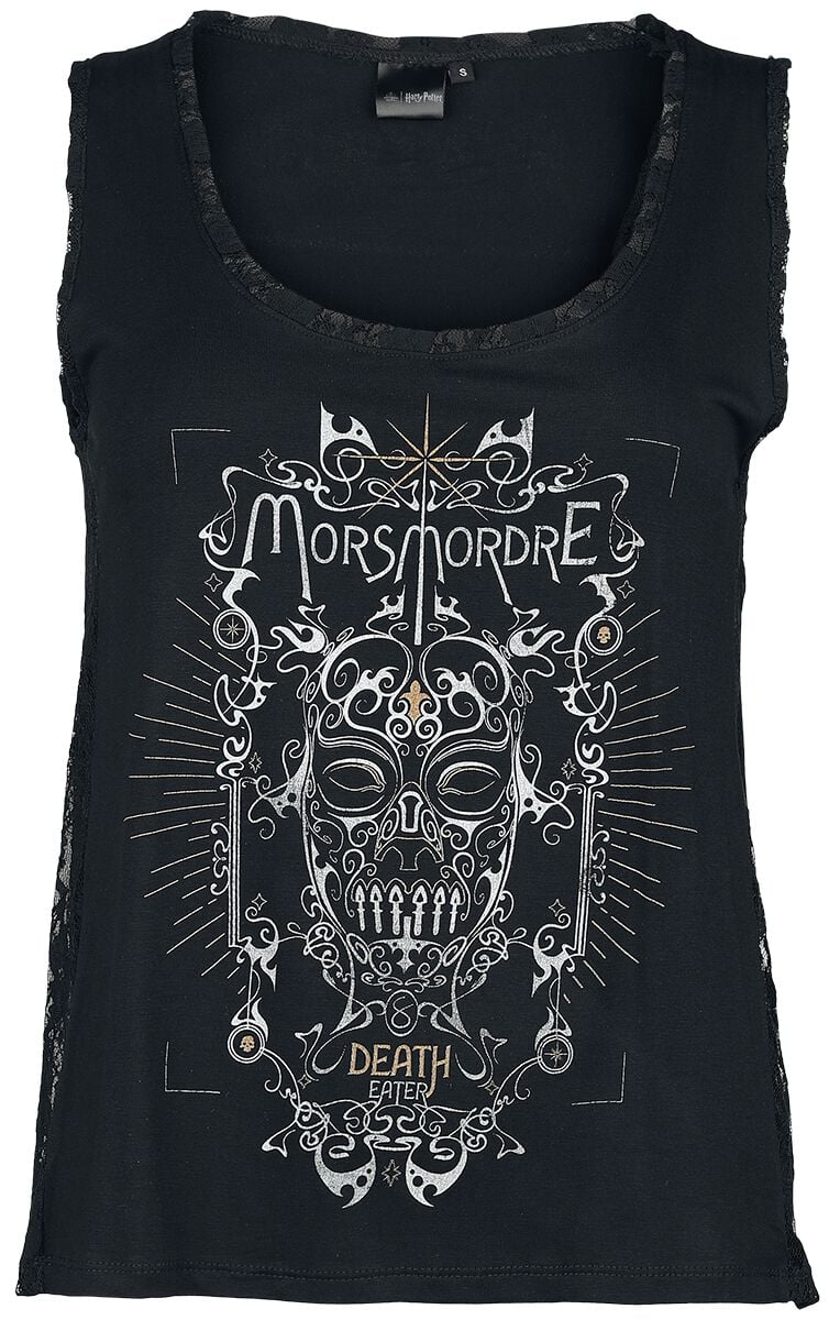 4068143161145 - Morsmordre Top schwarz in XXL