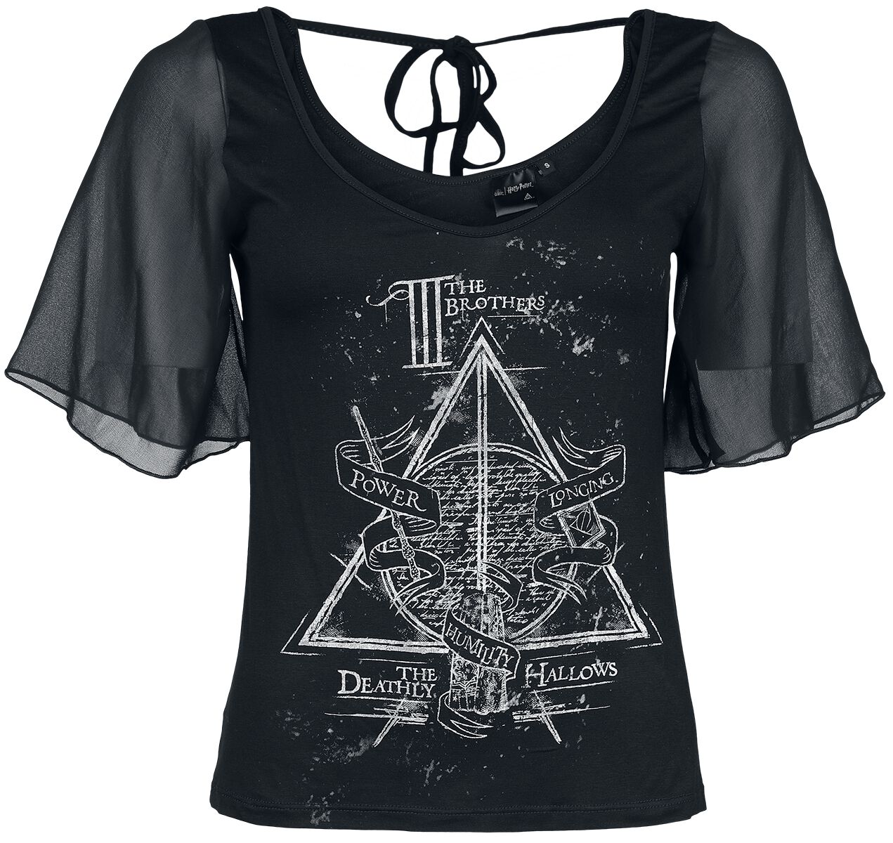 4068143162357 - Deathly Hallows T-Shirt schwarz in S