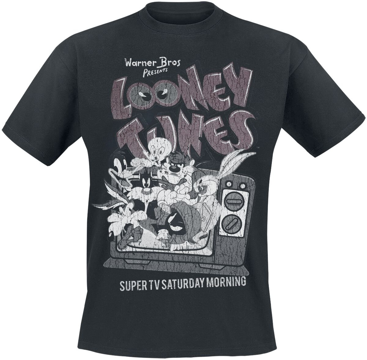 4068143162609 - Super TV Saturday Morning T-Shirt schwarz in S