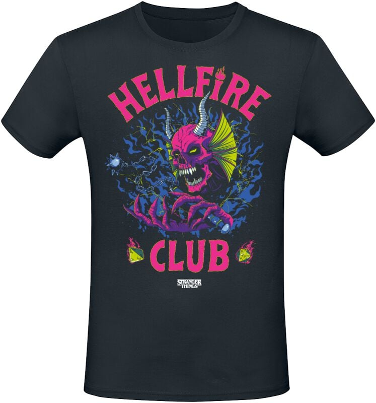 4068143162807 - Hellfire Club T-Shirt schwarz in S