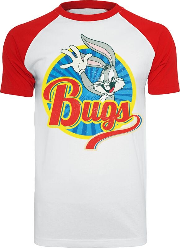 4068143163101 - Bugs Bunny T-Shirt rot weiß in S