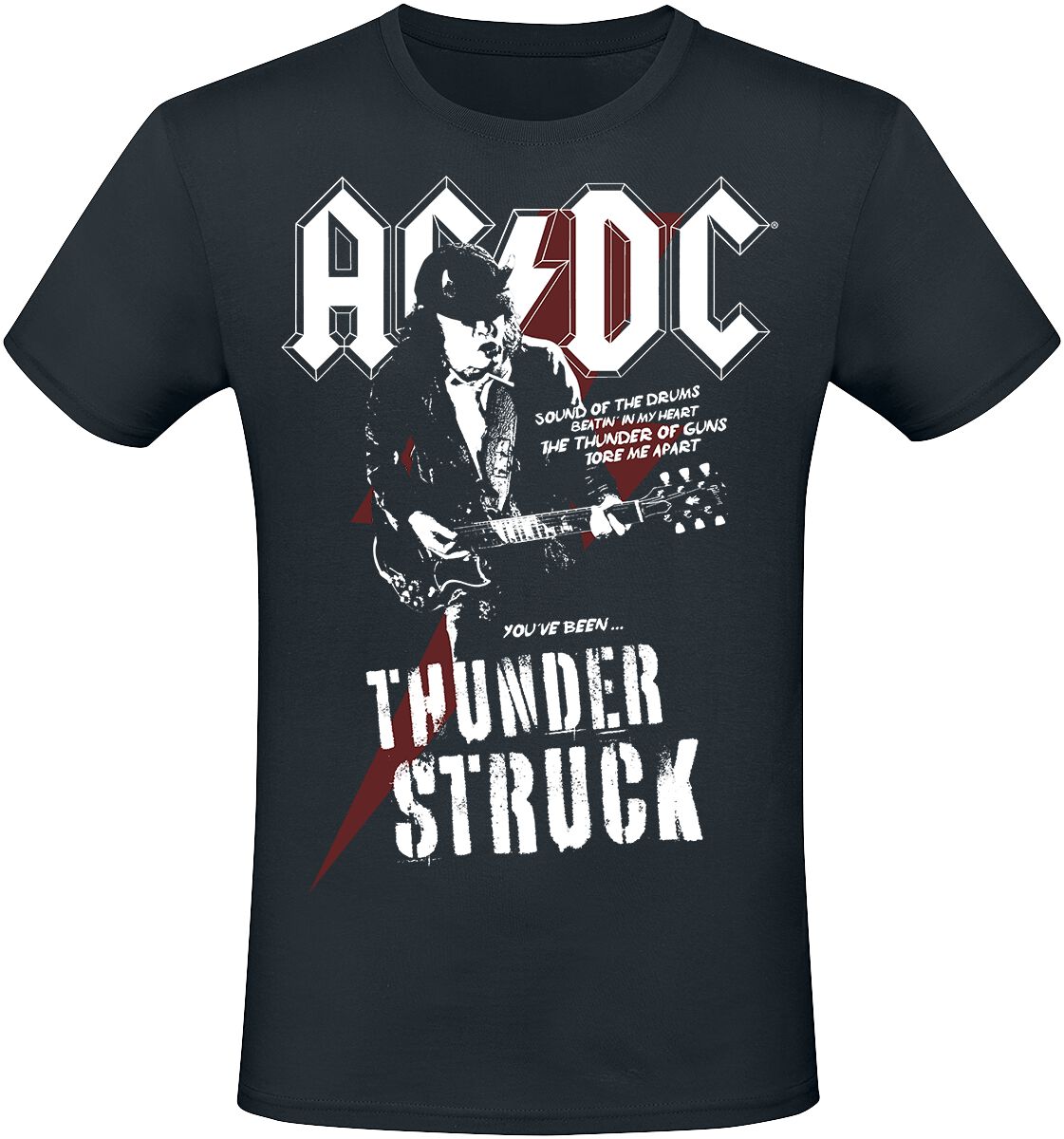 4068143163361 - AC DC Thunderstruck T-Shirt schwarz in 4XL 4068143163361 - AC DC Thunderstruck T-Shirt schwarz in 4XL