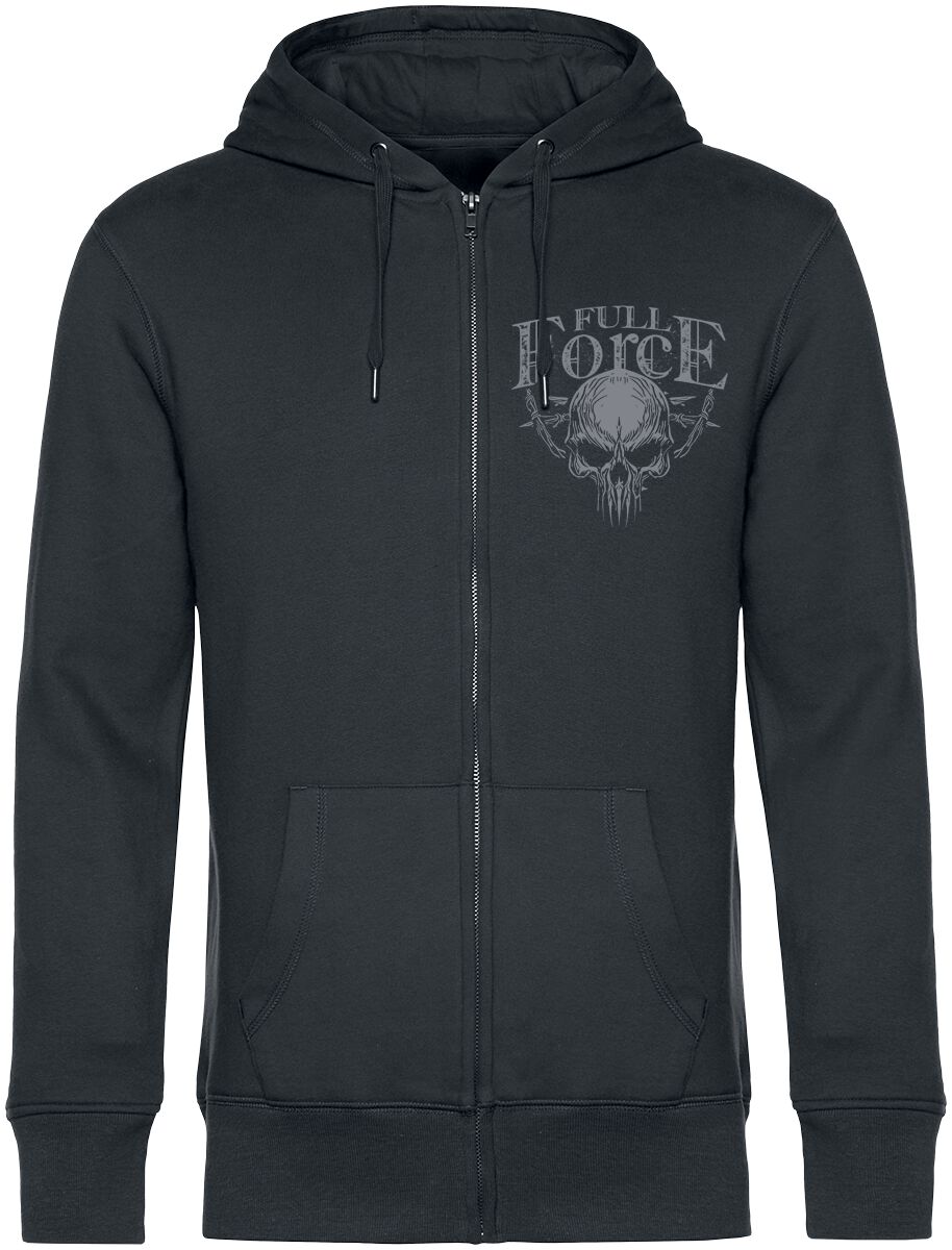 4068143164283 - Demon Kapuzenjacke schwarz in XXL