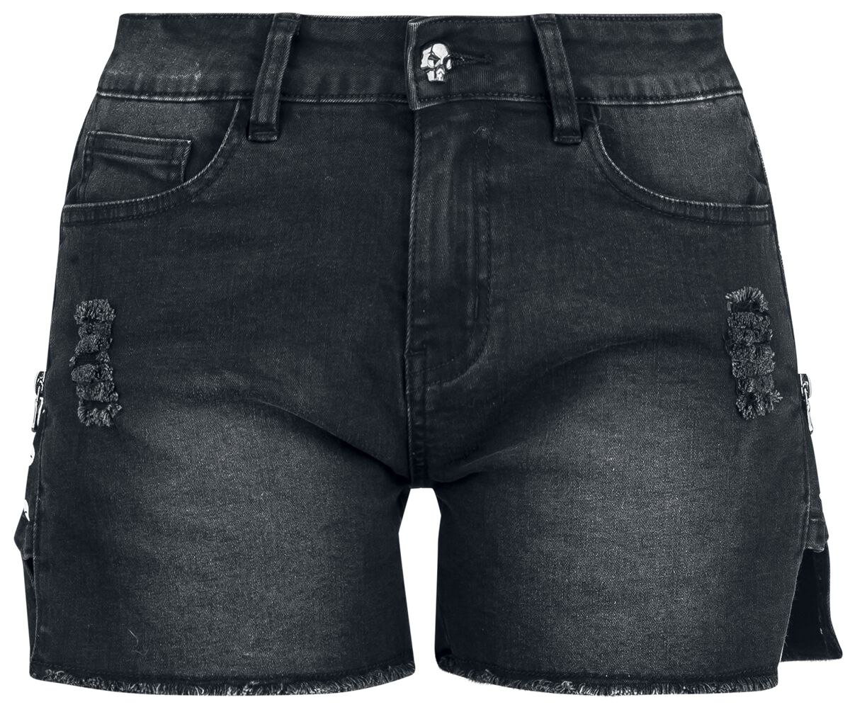 4068143165990 - Shorts With Lateral Zipper Short schwarz in 28 4068143165990 - Shorts With Lateral Zipper Short schwarz in 28