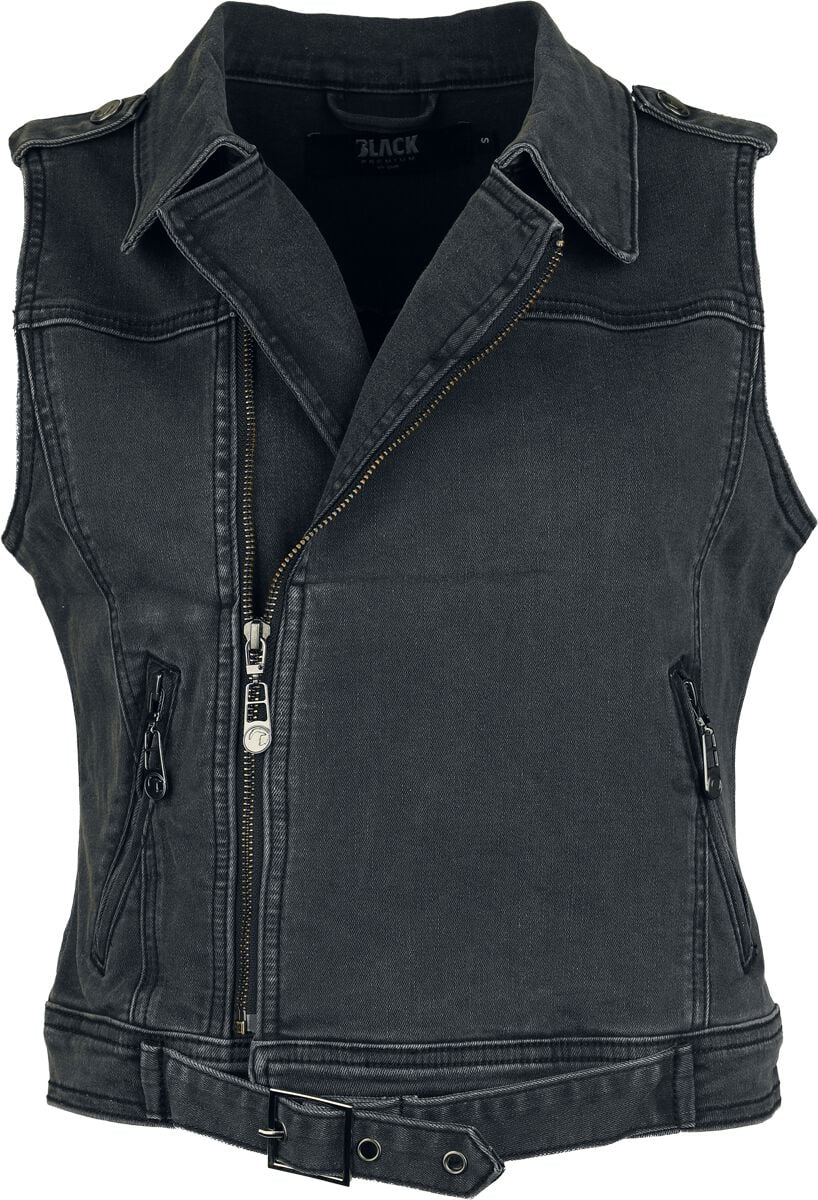 4068143166577 - Jeans Vest Weste grau in XL