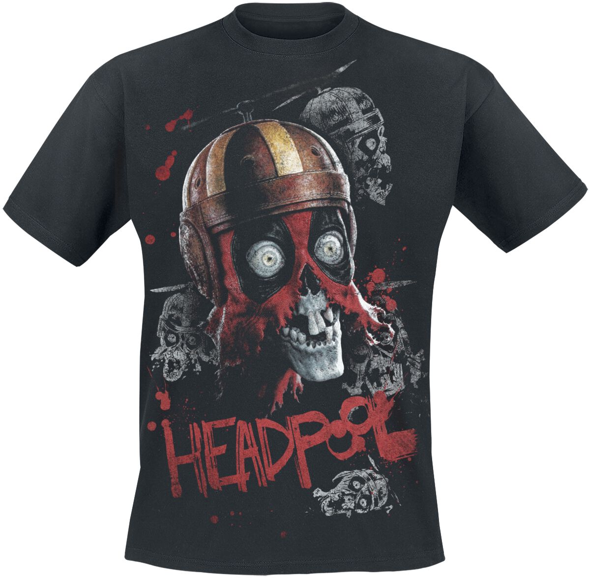 4068143166843 - 3 - Headpool T-Shirt schwarz in S