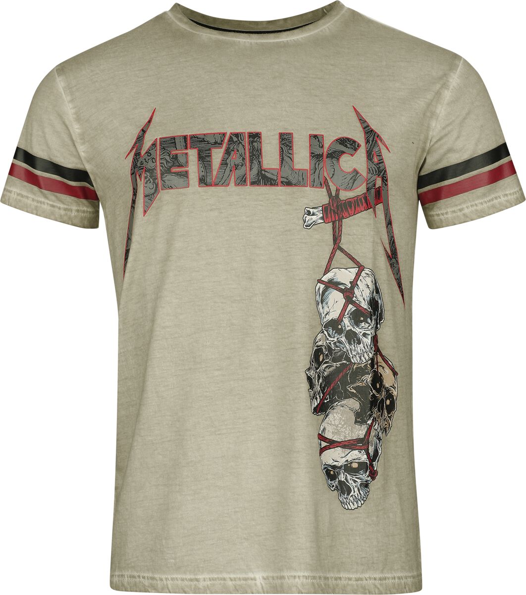 4068143169325 - Metallica EMP Signature Collection T-Shirt beige in M