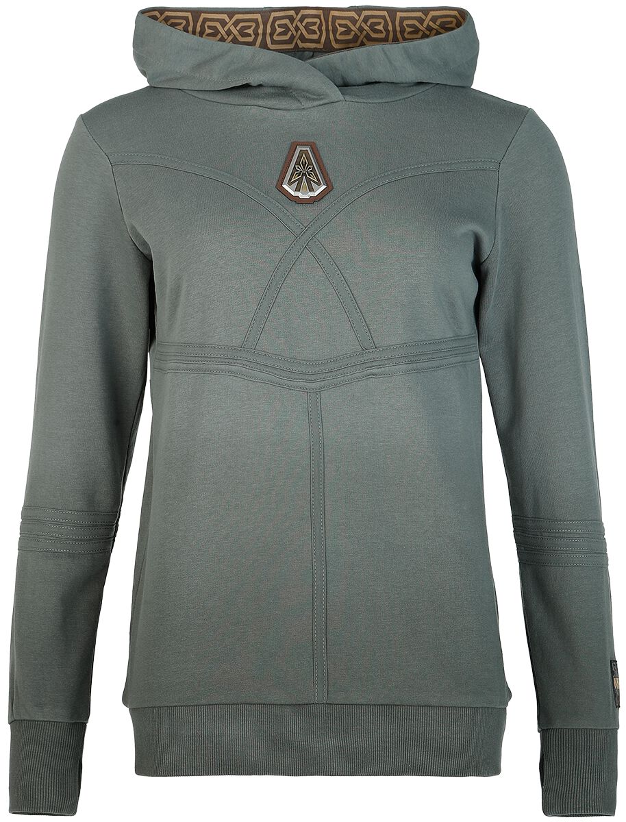 4068143175449 - Khazad-Dûm Kapuzenpullover blaugrau in S