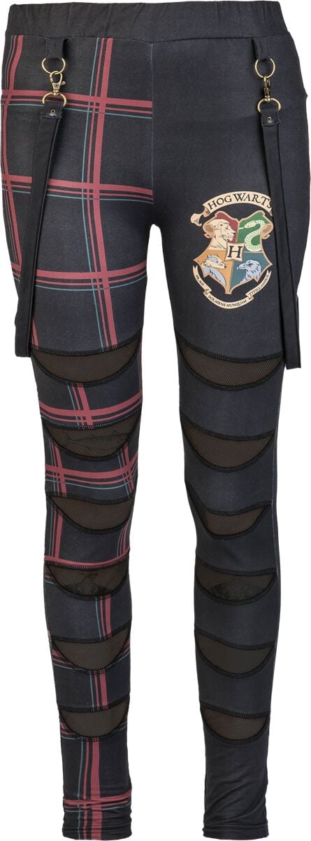 4068143175821 - DA Grunge Collection - Hogwarts Leggings multicolor in S