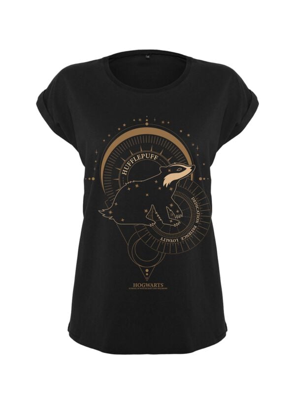 4068143179218 - Hufflepuff T-Shirt schwarz in S
