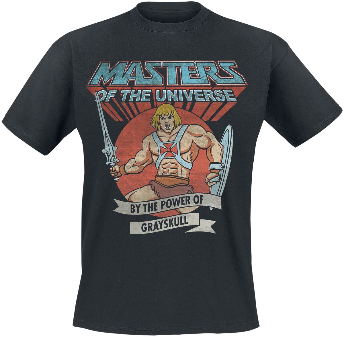 4068143179362 - He-Man - By the Power of Castle Greyskull T-Shirt multicolor in S