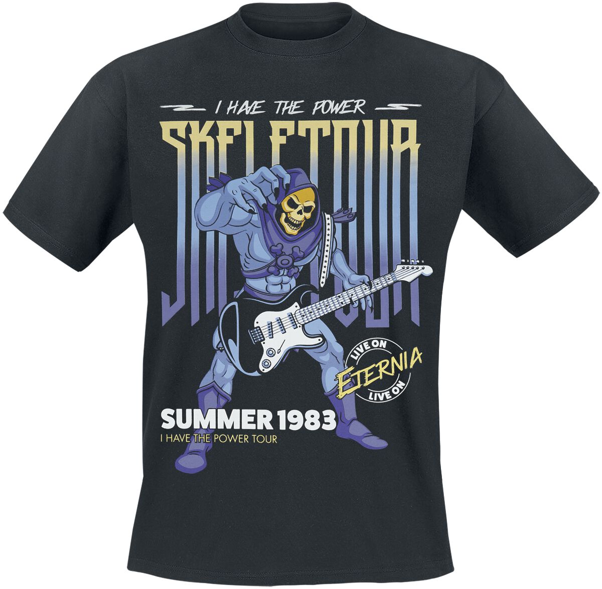 4068143179423 - Skeletor - SkeleTour 83 T-Shirt schwarz in S