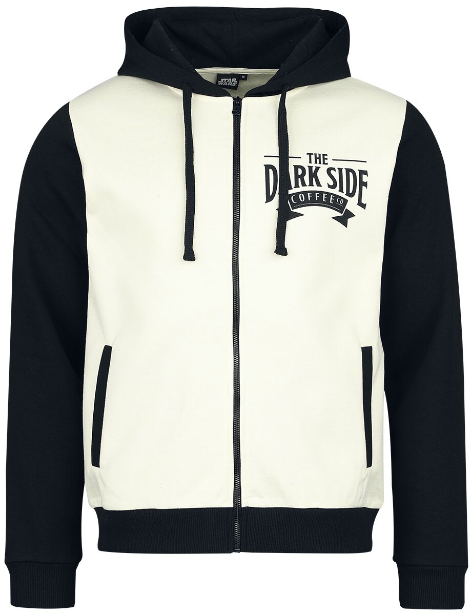 4068143180313 - The Dark Side Coffee Kapuzenjacke creme schwarz in XXL