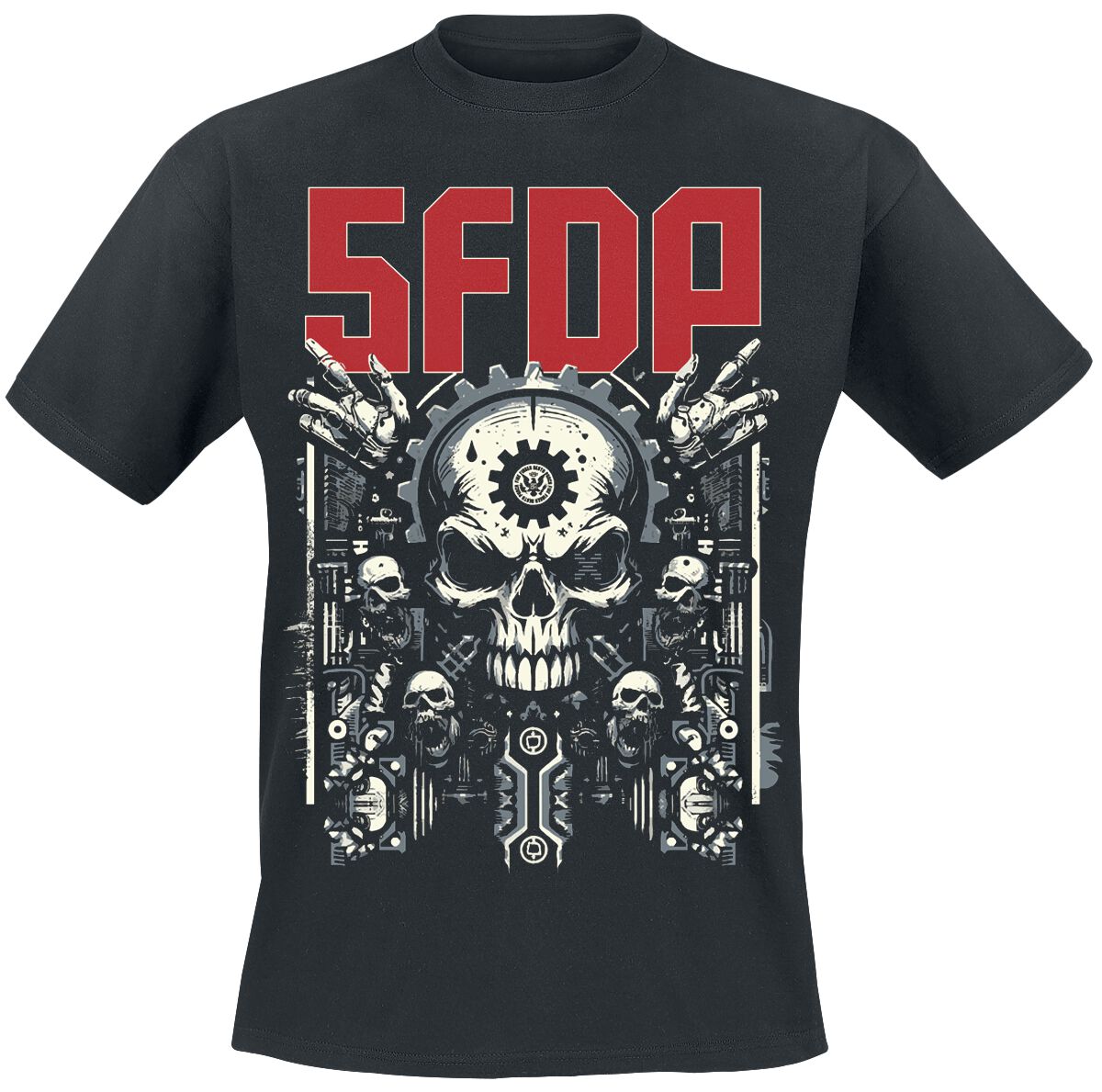 4068143181525 - Gearhead T-Shirt schwarz in XXL