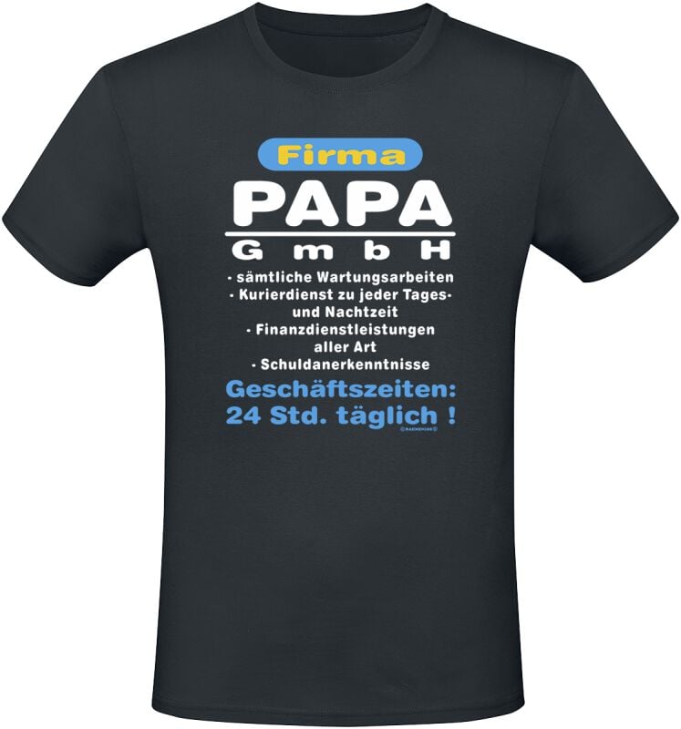 4068143184526 - Firma Papa GmbH T-Shirt schwarz in M