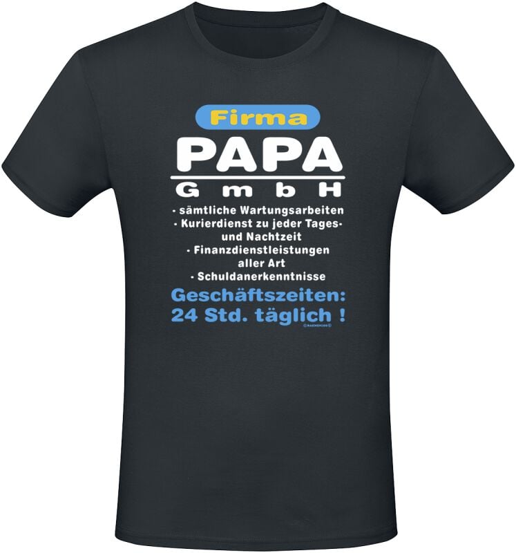 4068143184540 - Firma Papa GmbH T-Shirt schwarz in XL