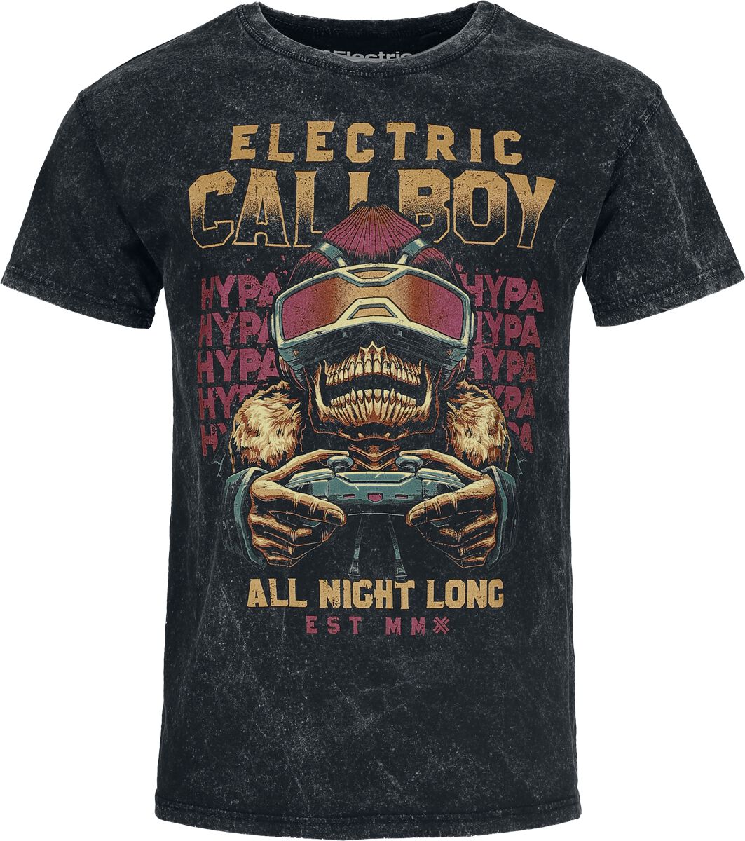 4068143186926 - All Night Long T-Shirt charcoal in M