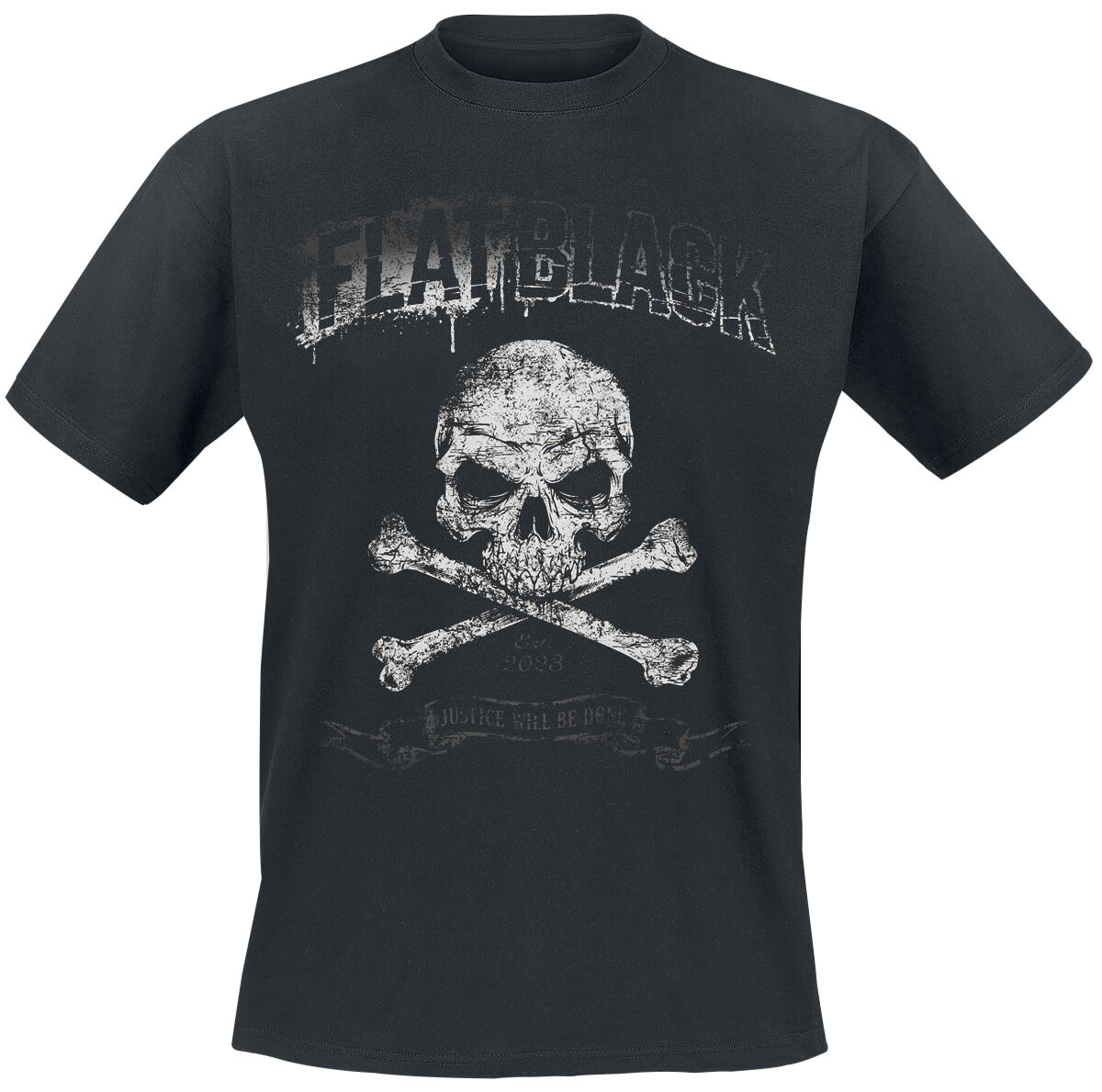 4068143187510 - Justice T-Shirt schwarz in S 4068143187510 - Justice T-Shirt schwarz in S
