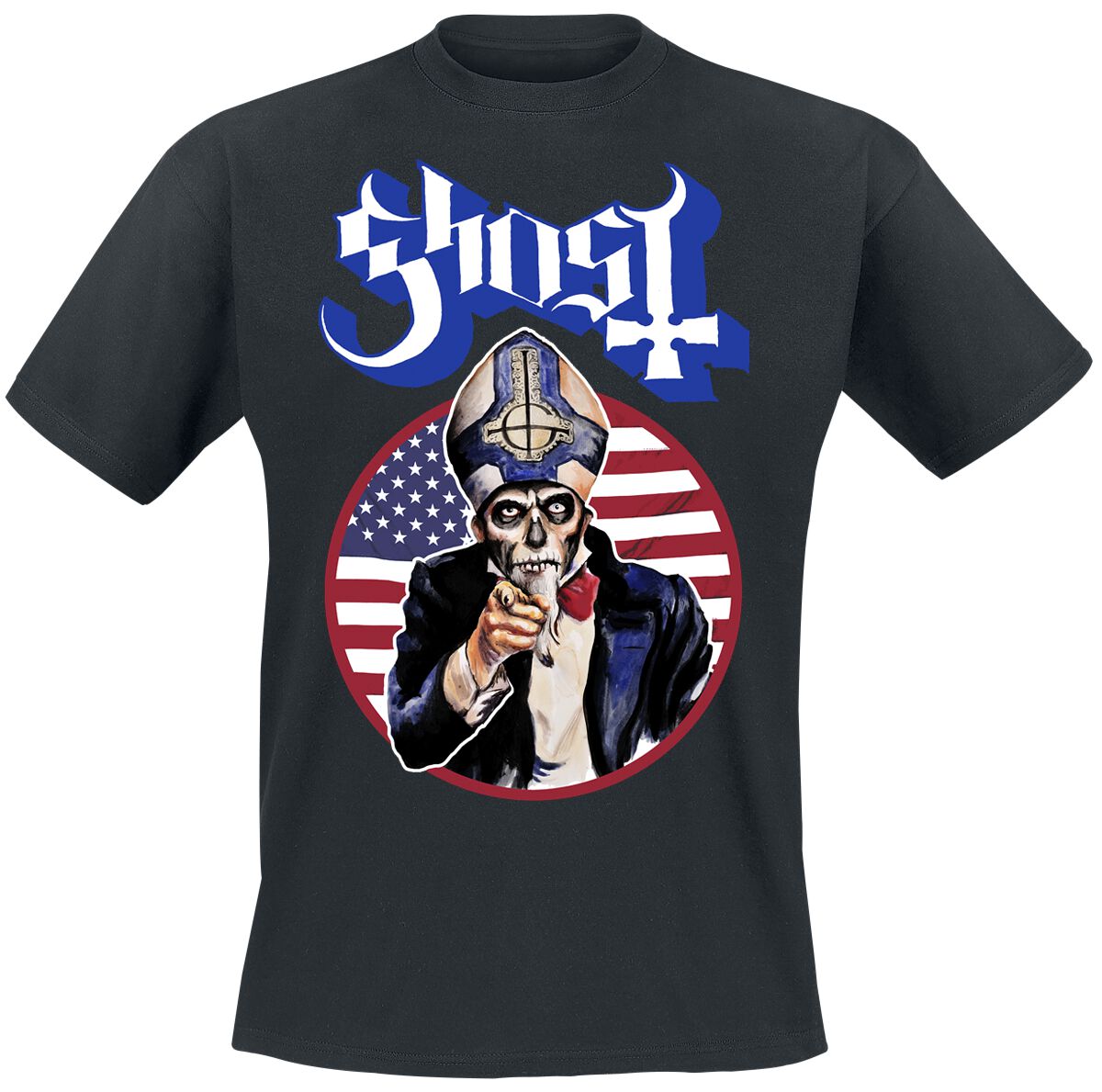 4068143187732 - Uncle Papa T-Shirt schwarz in S 4068143187732 - Uncle Papa T-Shirt schwarz in S