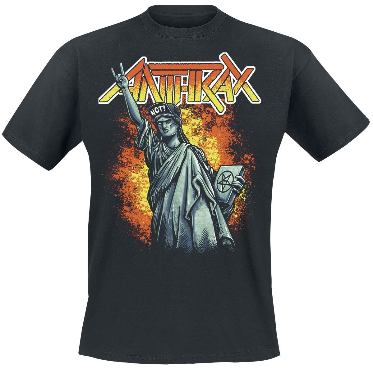 4068143188043 - Not Statue T-Shirt schwarz in XL