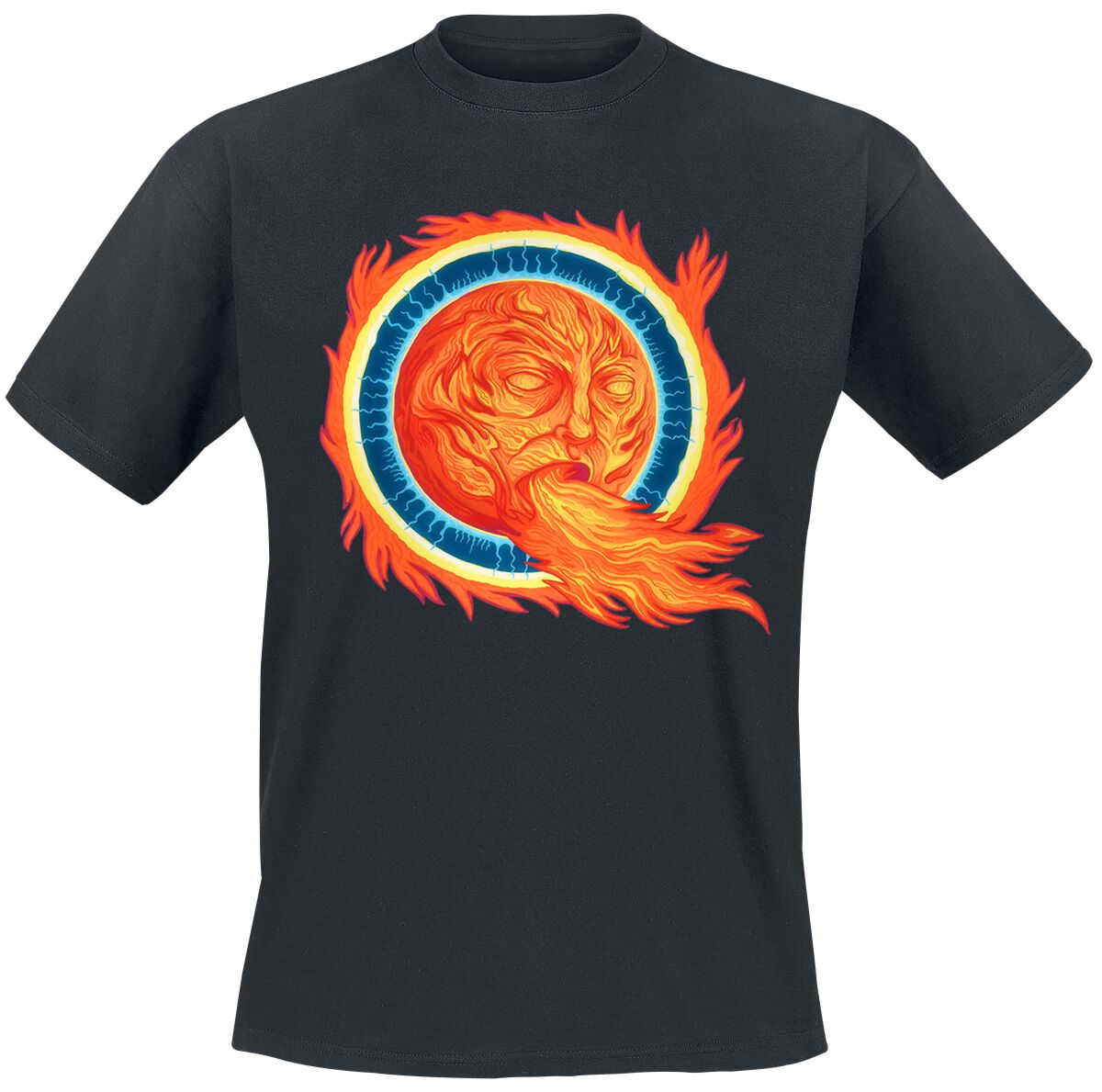 4068143188869 - Crack The Skye Sun T-Shirt schwarz in S