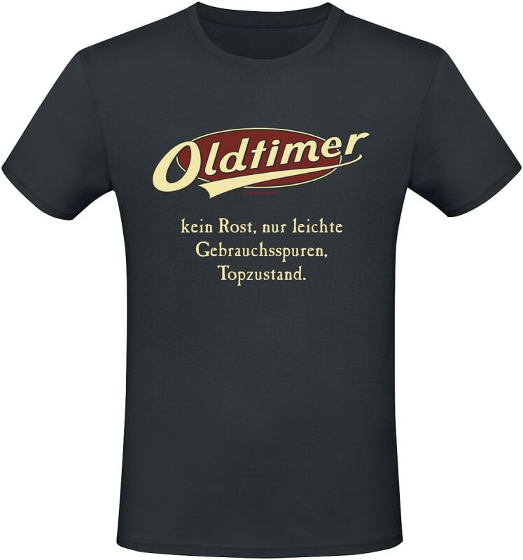 4068143189484 - Oldtimer - kein Rost nur leichte Gebrauchsspuren Topzustand T-Shirt schwarz in M