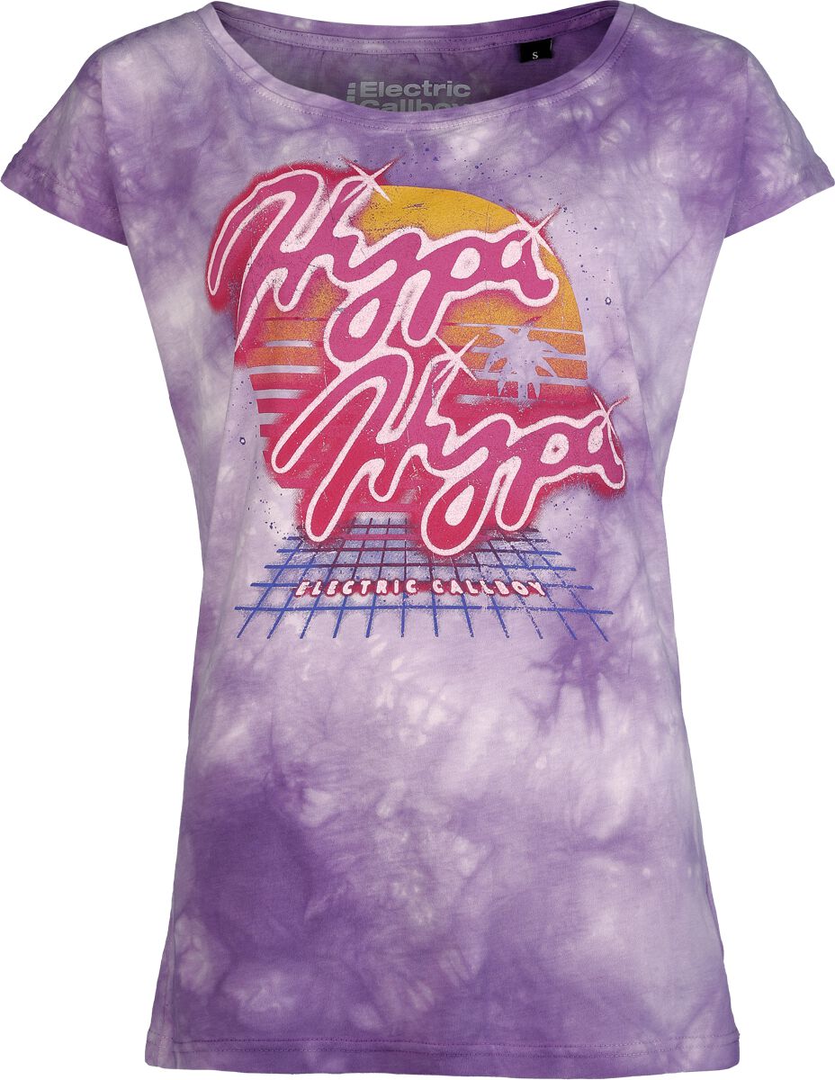 4068143191593 - Hypa Hypa T-Shirt lila weiß in 4XL 4068143191593 - Hypa Hypa T-Shirt lila weiß in 4XL