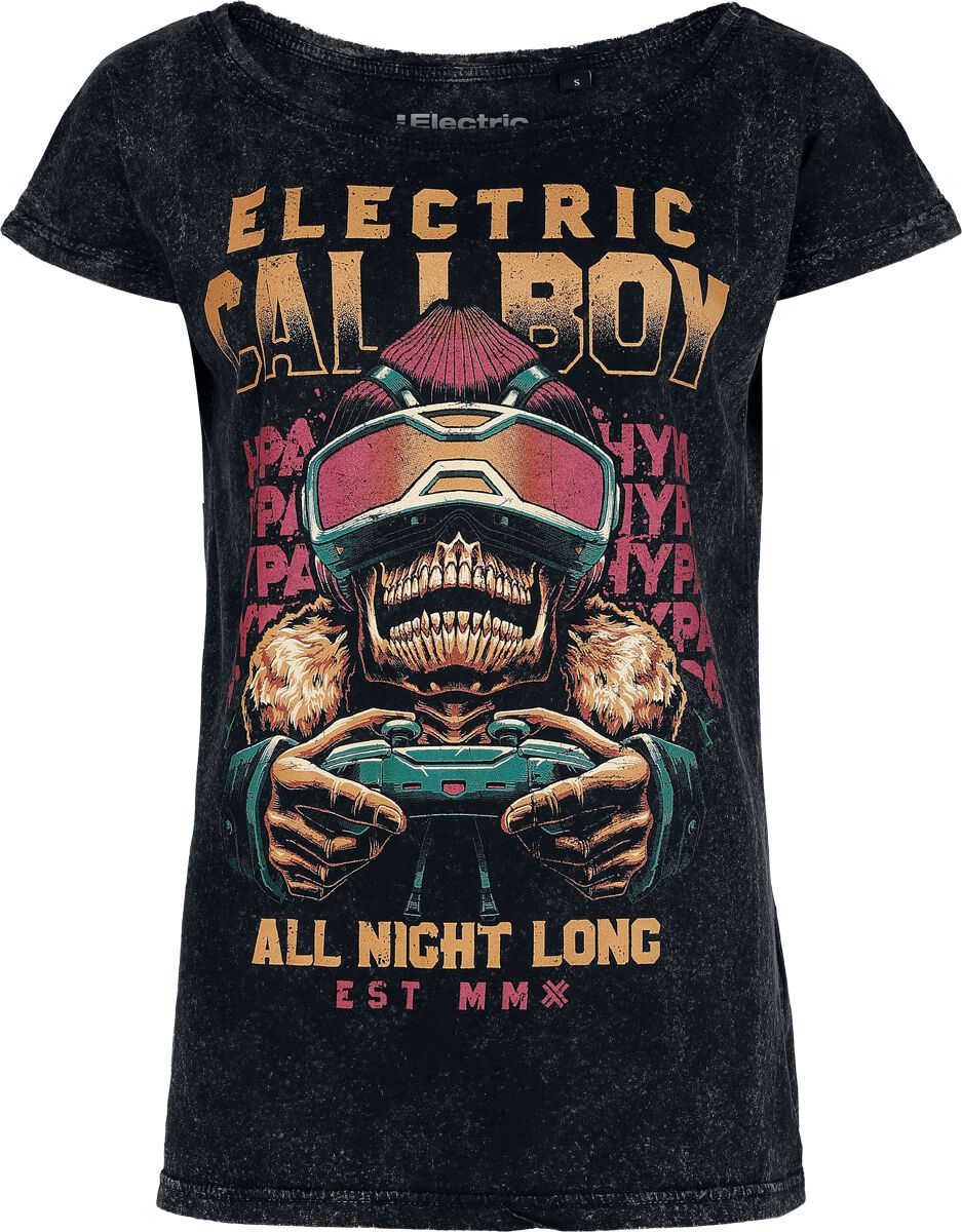 4068143191678 - All Night Long T-Shirt charcoal in S