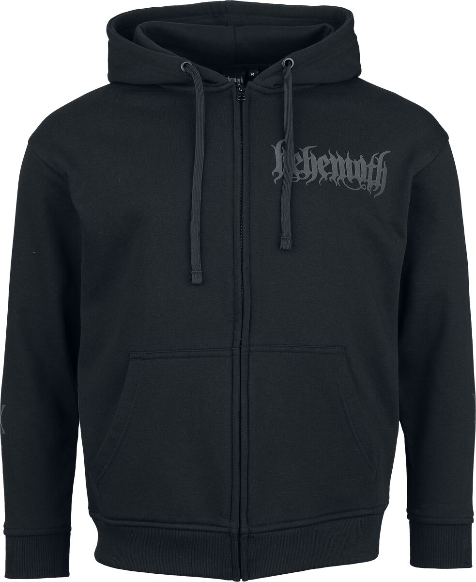 4068143193801 - Logo Kapuzenjacke schwarz in XL