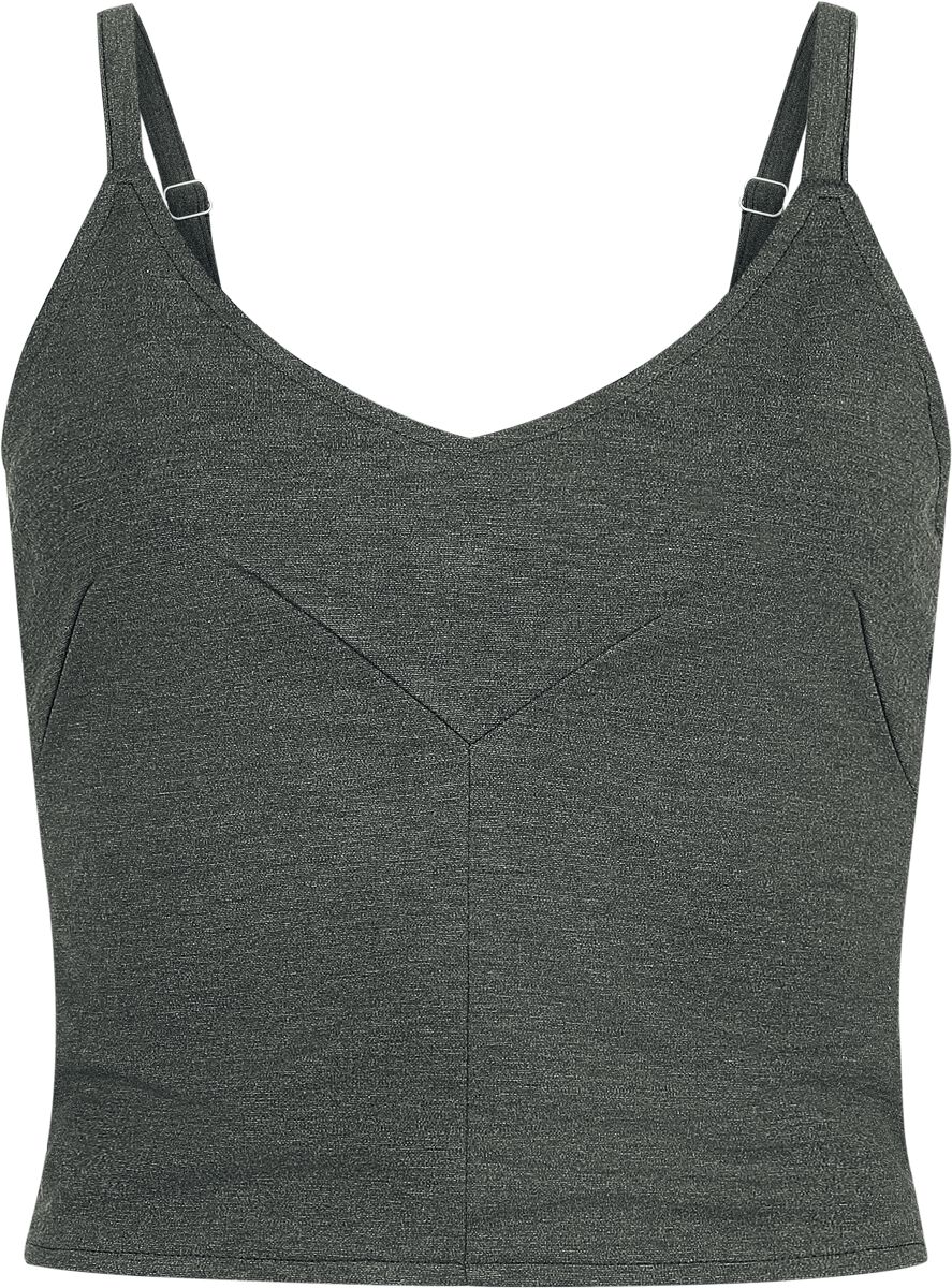4068143194273 - Top mit Reißverschluss Top grau in M 4068143194273 - Top mit Reißverschluss Top grau in M