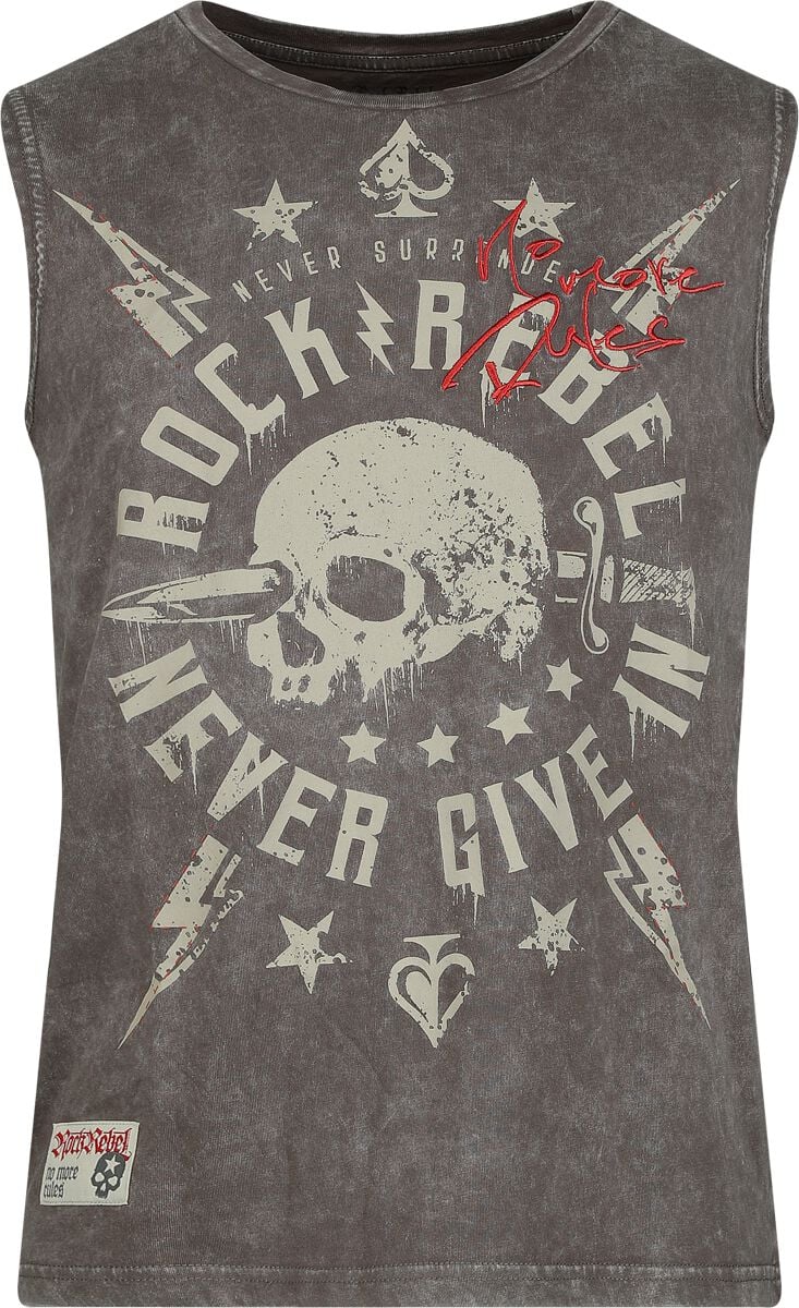 4068143195256 - Tank-Top grau in XXL 4068143195256 - Tank-Top grau in XXL
