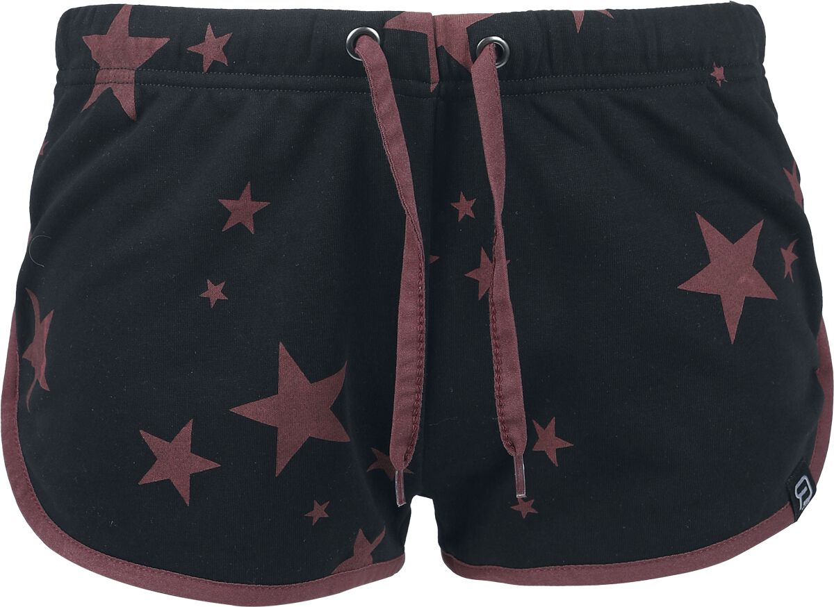 4068143195416 - Shorts with Star Print Short schwarz in S 4068143195416 - Shorts with Star Print Short schwarz in S