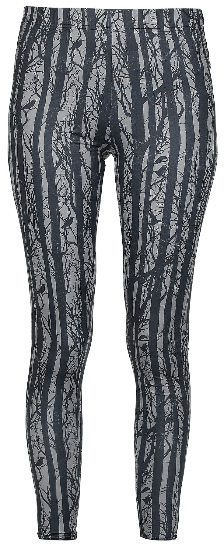 4068143195607 - Leggings With Alloverprint Leggings schwarz in XXL