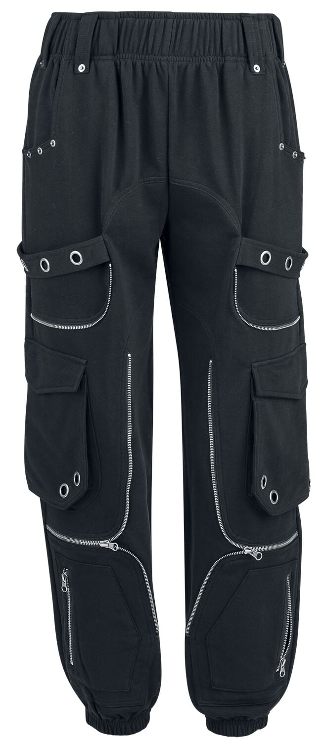 4068143195751 - Sweatpants With Rivets And Pockets Stoffhose schwarz in XL 4068143195751 - Sweatpants With Rivets And Pockets Stoffhose schwarz in XL