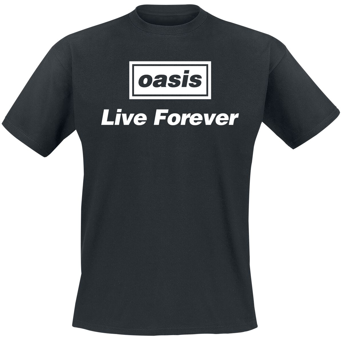 4068143196031 - Live Forever Title T-Shirt schwarz in 3XL 4068143196031 - Live Forever Title T-Shirt schwarz in 3XL