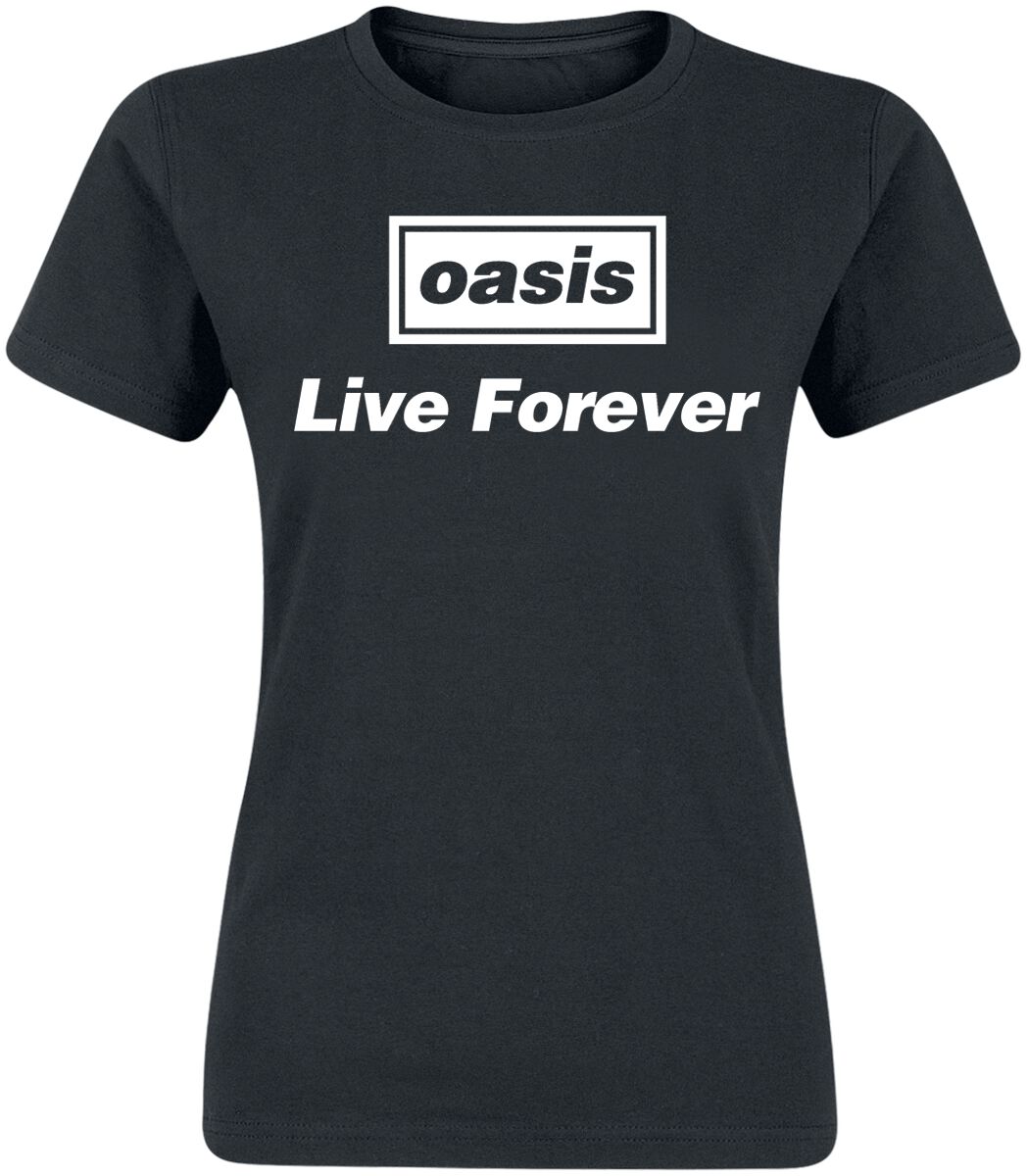 4068143196055 - Live Forever T-Shirt schwarz in S