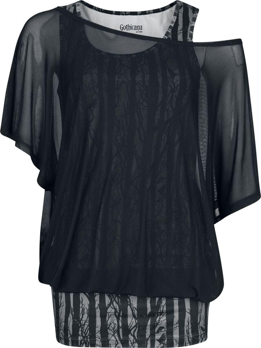 4068143197533 - Double Pack T-Shirt and Top T-Shirt schwarz in XXL 4068143197533 - Double Pack T-Shirt and Top T-Shirt schwarz in XXL