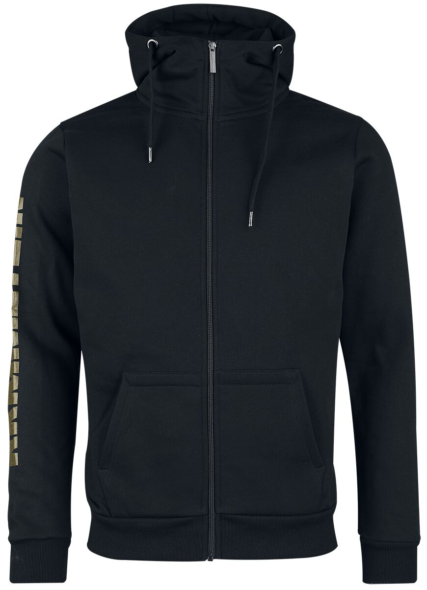 4068143199827 - Flügel Kapuzenjacke schwarz in XL