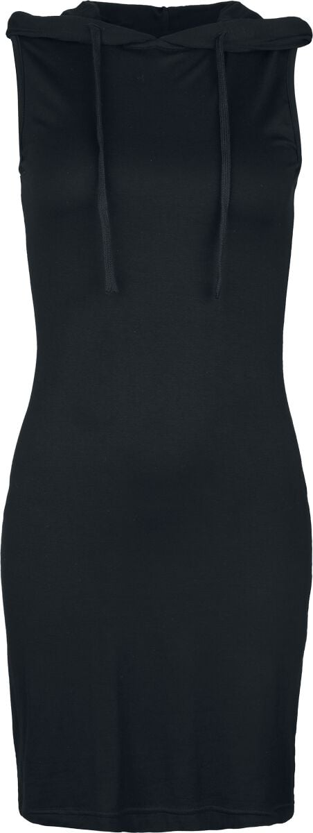 4068143200455 - Hooded Top Dress Kurzes Kleid schwarz in M