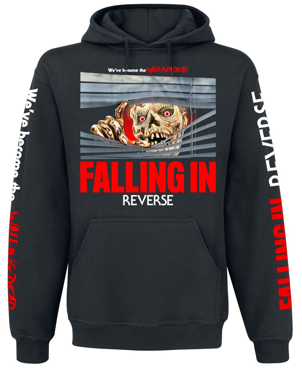 4068143202299 - Walking Dead Kapuzenpullover schwarz in S