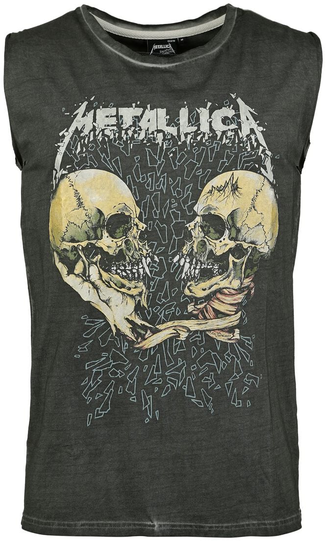 4068143206129 - Metallica EMP Signature Collection Tank-Top dunkelgrau in 3XL