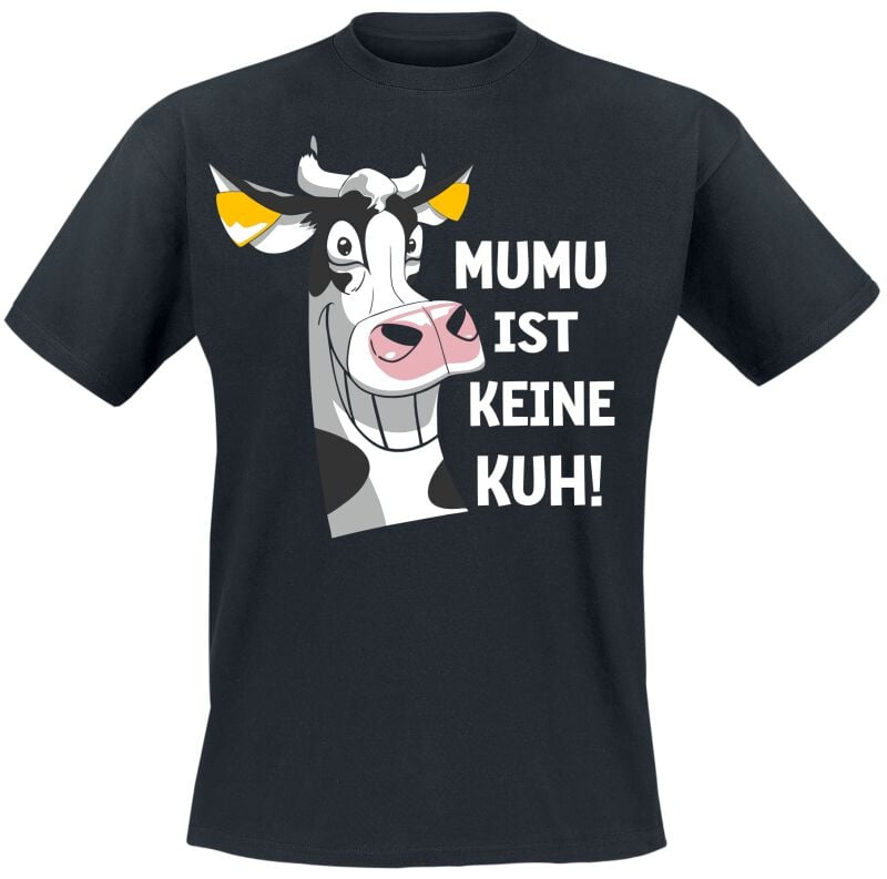 4068143206884 - Mumu ist keine Kuh! T-Shirt schwarz in M