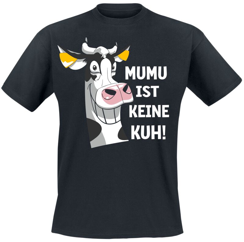 4068143206914 - Mumu ist keine Kuh! T-Shirt schwarz in XXL