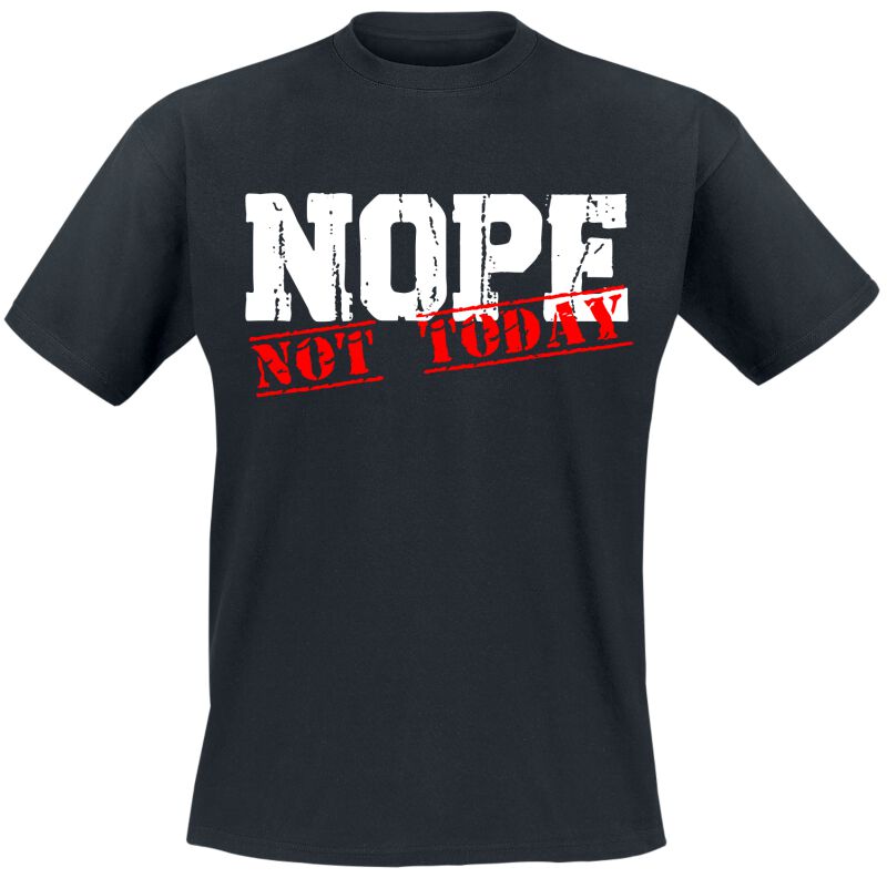 4068143207263 - Nope not today T-Shirt schwarz in M