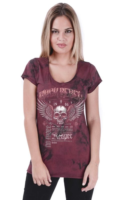 4068143208697 -  T-Shirt bordeaux in S