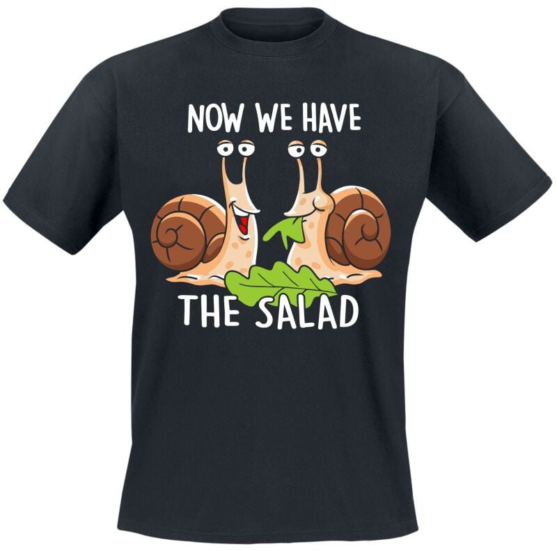 4068143209595 - Now we have the salad T-Shirt schwarz in M