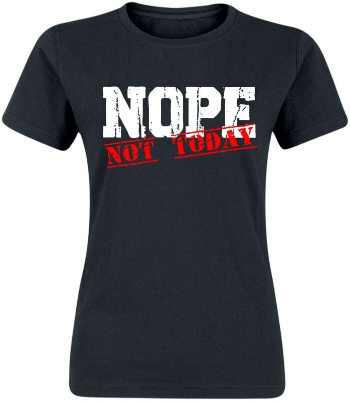 4068143210423 - Nope not today T-Shirt schwarz in S