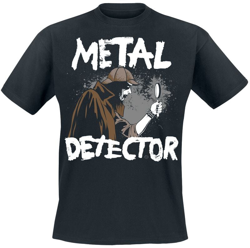 4068143211086 - metal detector T-Shirt schwarz in M