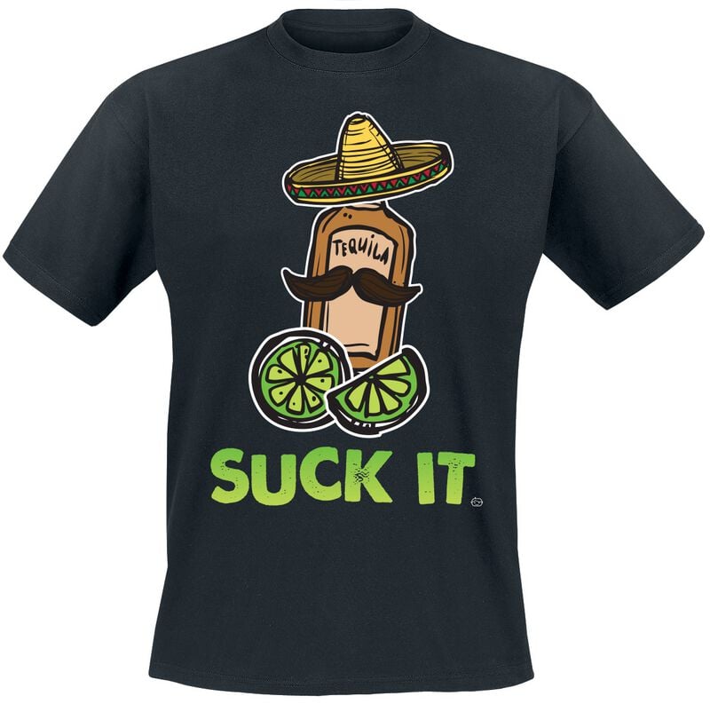 4068143211130 - suck it T-Shirt schwarz in M