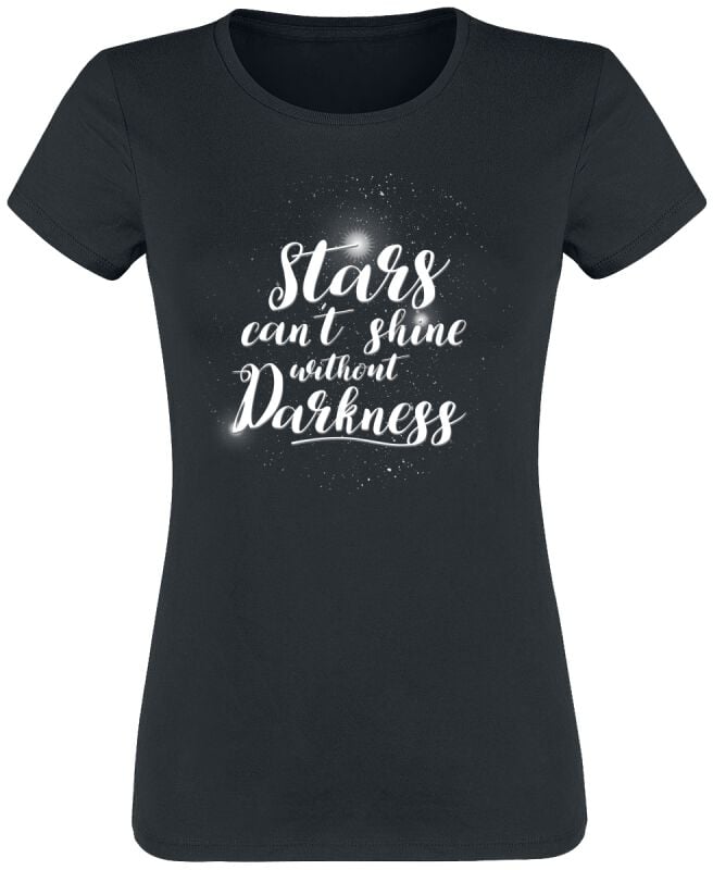 4068143214285 - Stars cant shine without Darkness T-Shirt schwarz in XXL